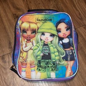 Rainbow high lunch box